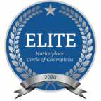 Elite Marketplace of Champions logo or ELITE Logo