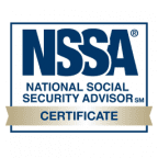 National Social Security Advisor Logo or NSSA Logo with Certificate