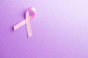 Pink breast cancer ribbon the breast cancer symbol