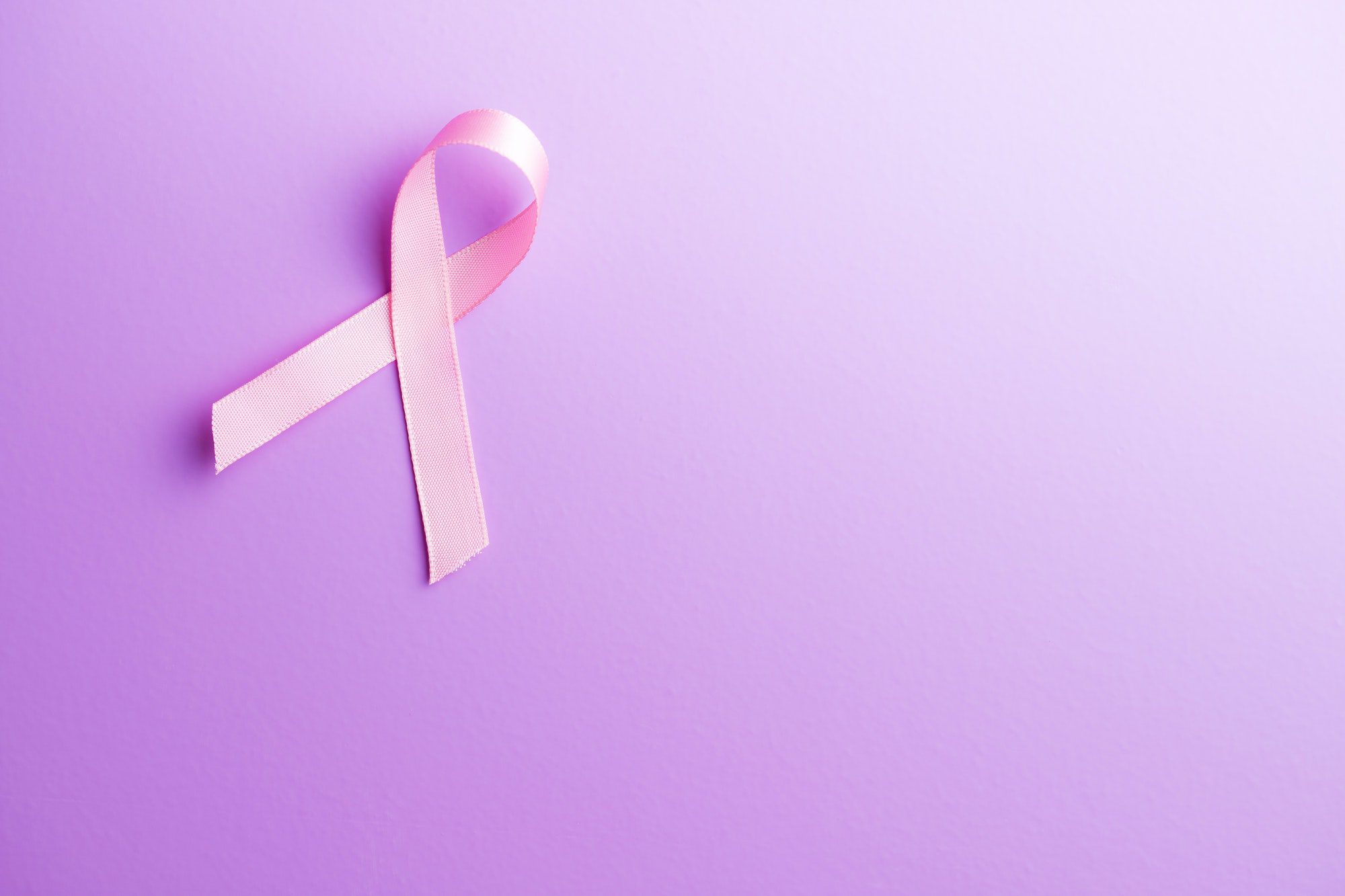Pink breast cancer ribbon the breast cancer symbol